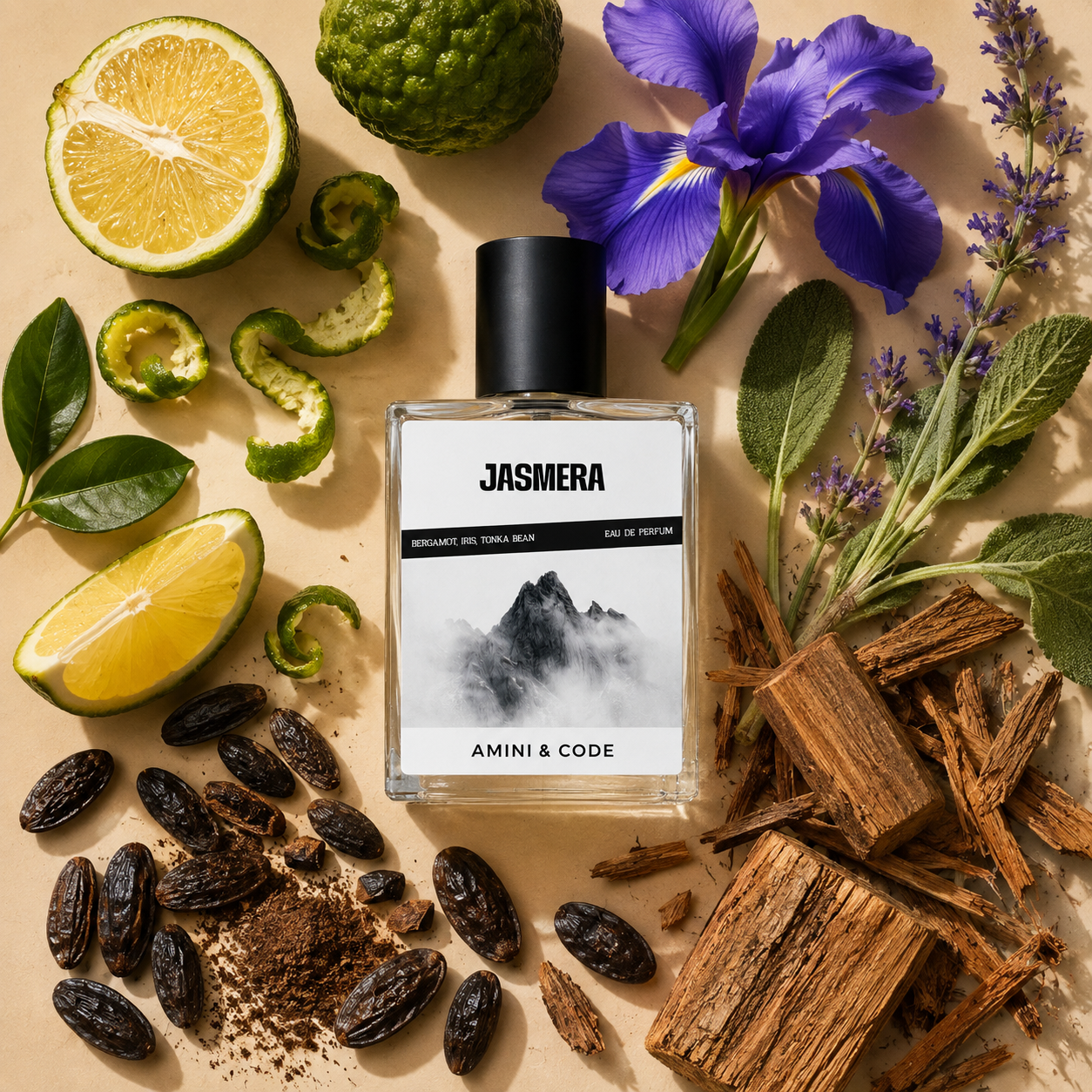 Jasmera Amini & Code Inspired Perfume EDP | Premium Men's Scent