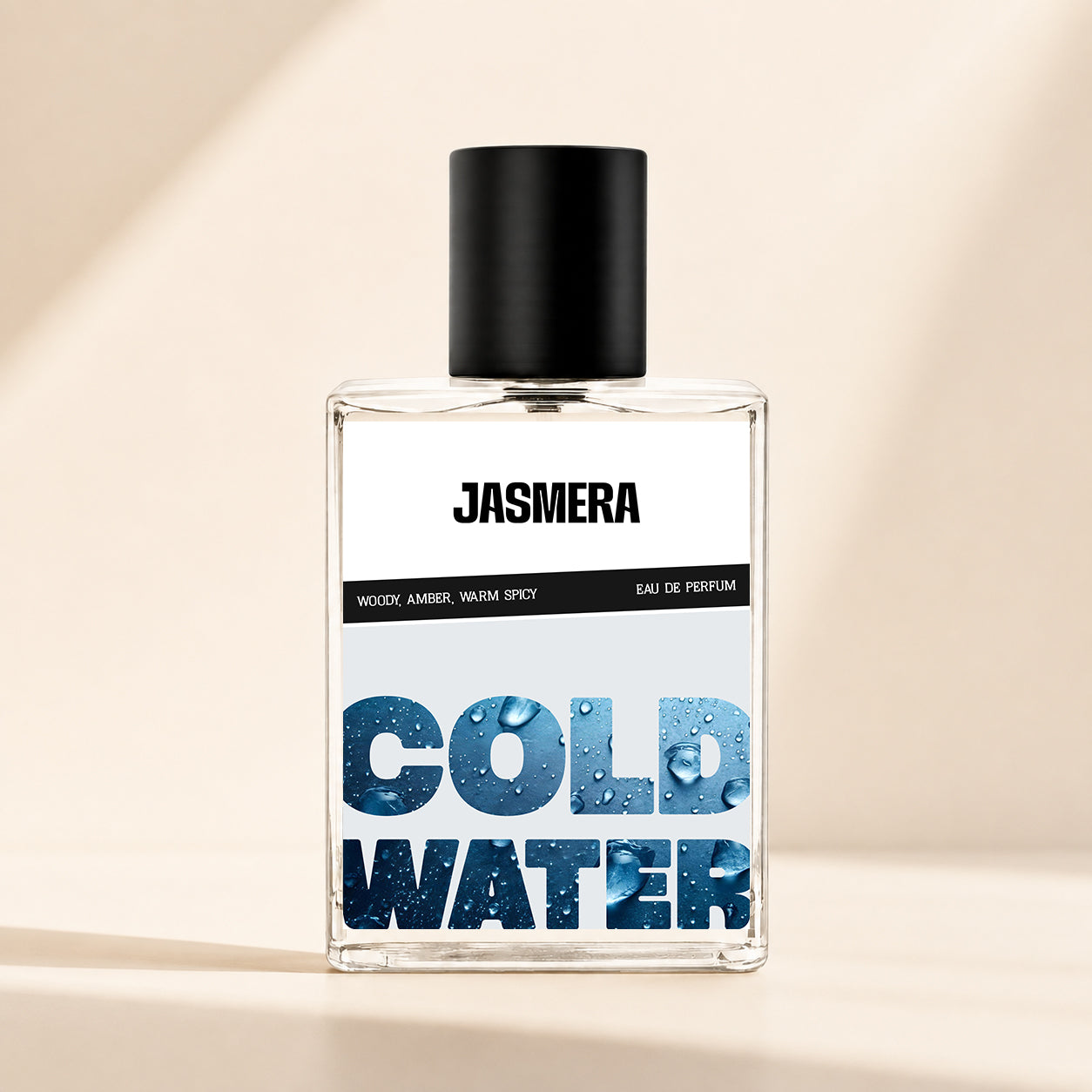 Jasmera Cold Water inspired perfume bottle, premium men's Eau de Parfum