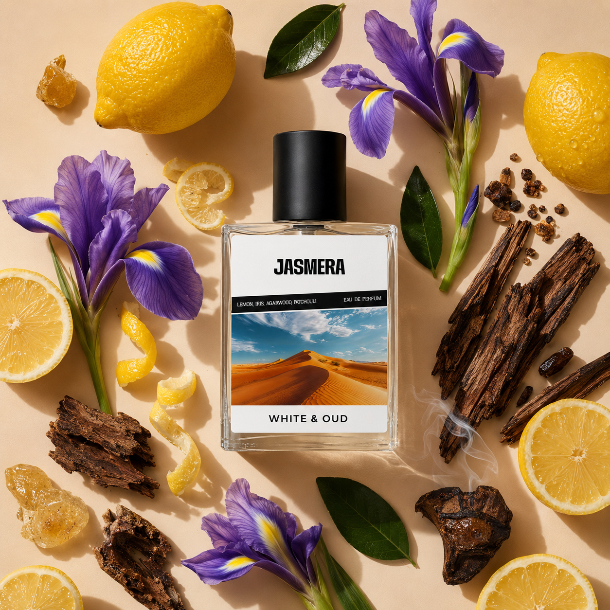 Jasmera White & Oud Inspired Perfume EDP | Premium Unisex Scent